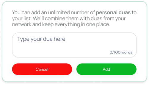 Dua Submission